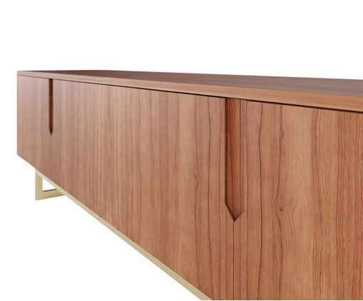 Rack Flow Castando e Dourado image number 2