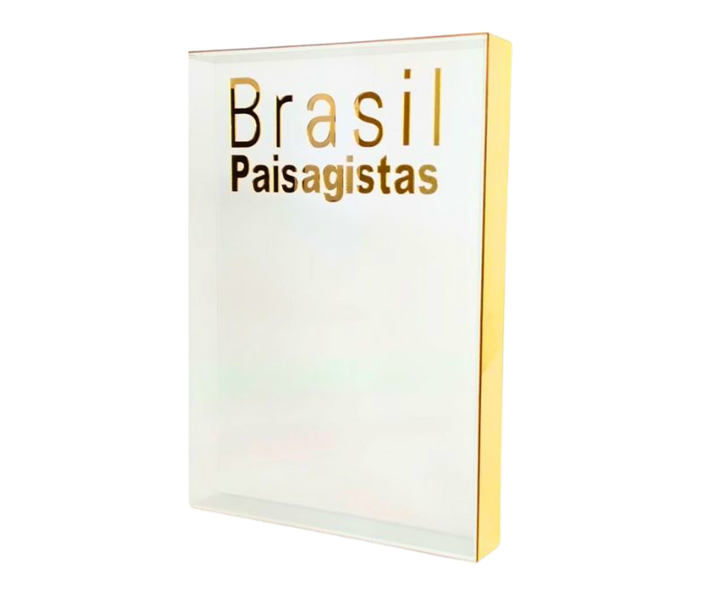 Capa para Livro com Gravura e Lombada "Brasil Paisagistas &Iacute;cones" - image 0