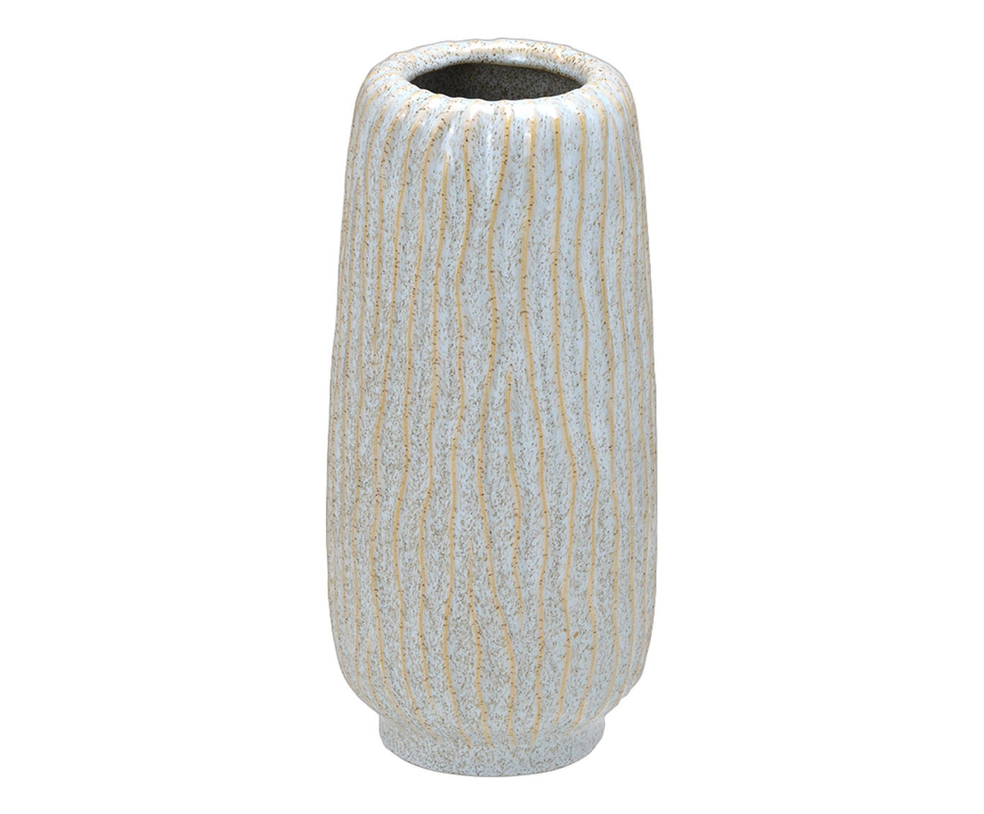 Vaso Decorativo Myralex Cinza e marrom image number 0