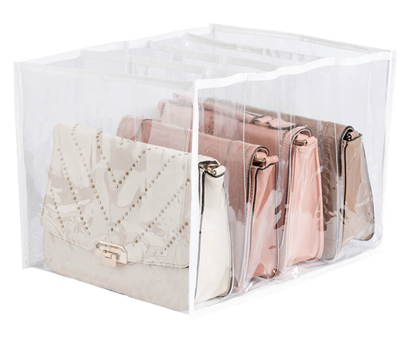 Organizador Colmeia Cristal Premium G1 Branco - image 0