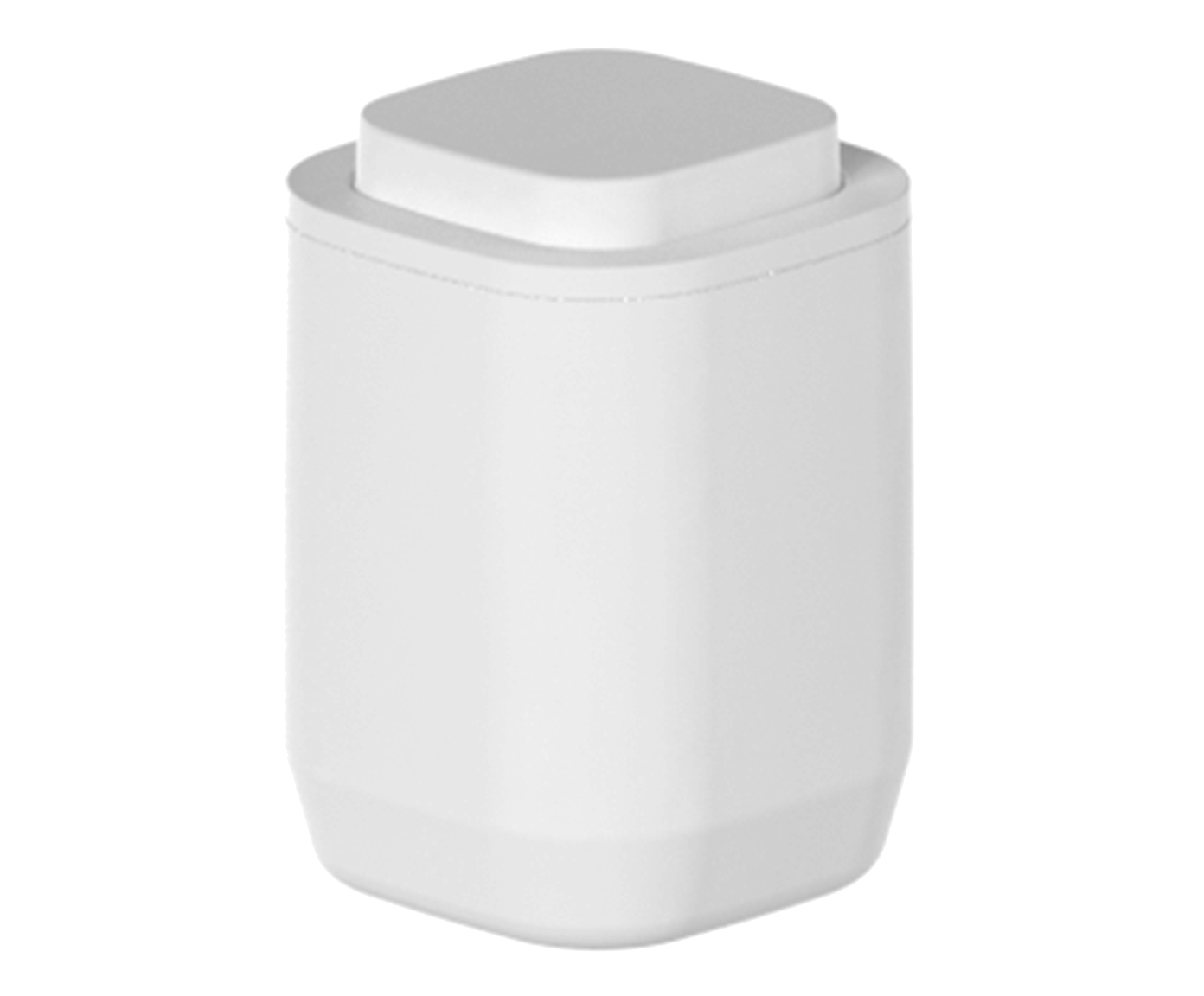 Porta Algod&atilde;o Aura Branco - image 0