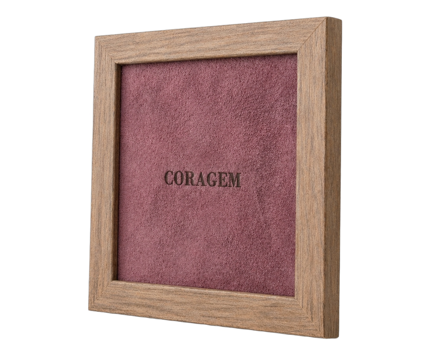 Quadro "Coragem" Camur&ccedil;a Vinho - image 1