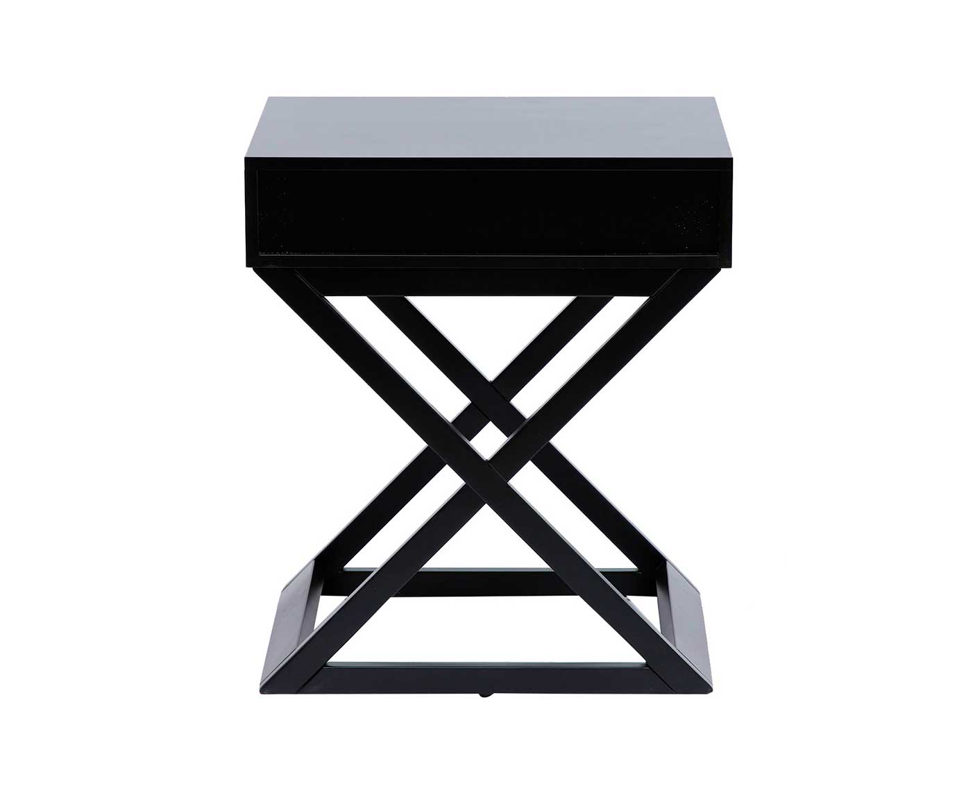 Mesa de Cabeceira Cross - Preto image number 2