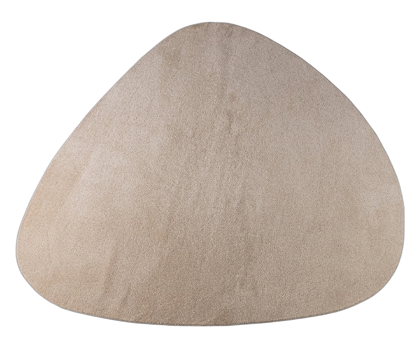 Tapete Org&acirc;nico Nuvola Triangular Bege - image 1