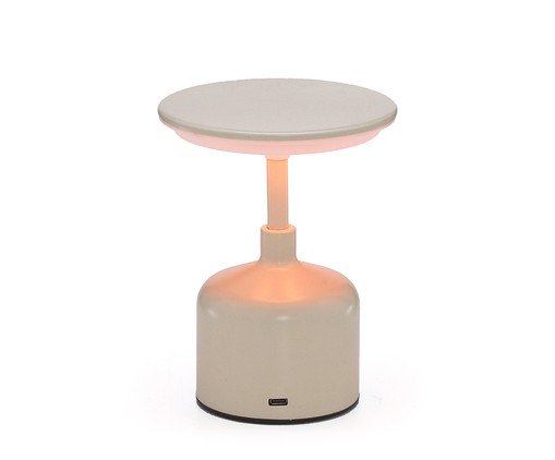 Lumin&aacute;ria de Mesa N&ocirc;made Bege image number 1