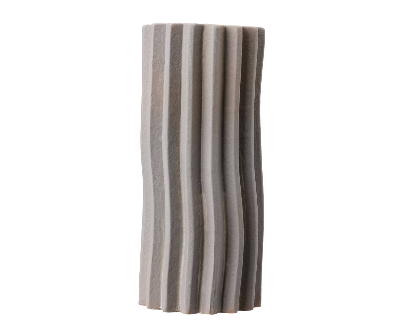 Vaso Cer&ecirc;mico Redondo Listras Fendi image number 1
