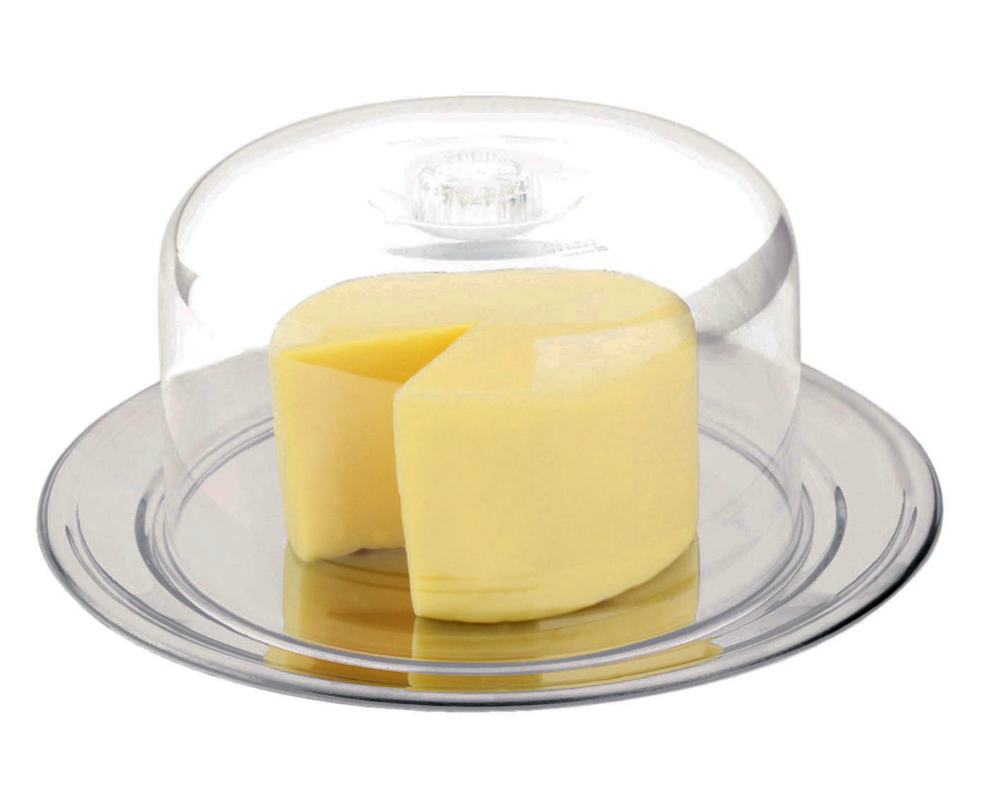 Porta Queijo com Tampa em Inox Abe - image 0