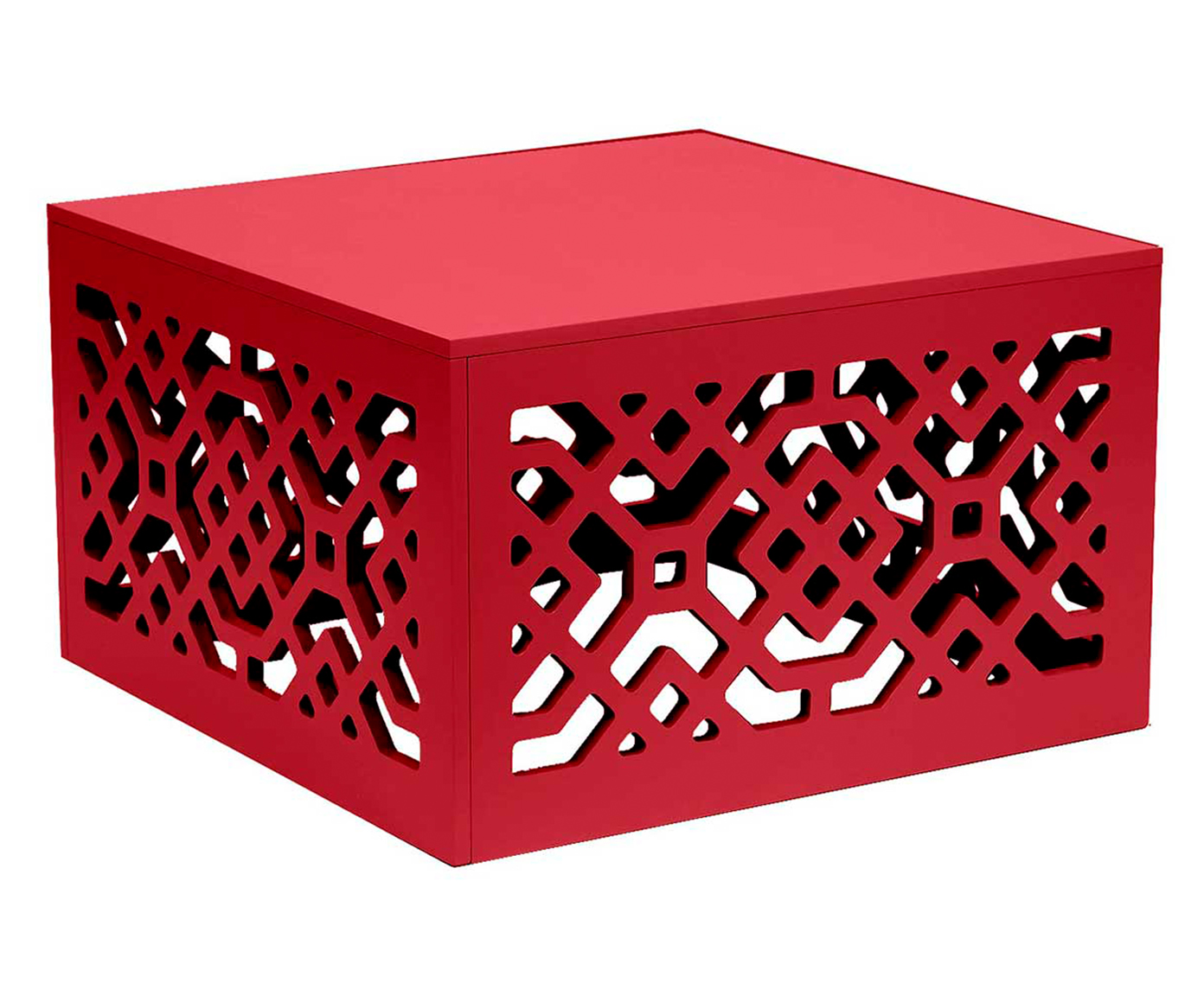 Mesa de centro Muxarabi - Firebrick - Vermelho image number 0