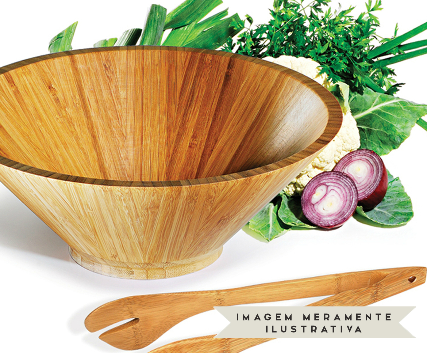 Jogo para Salada em Bambu Pequim Few image number 1