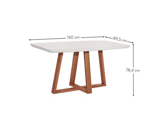 Mesa Bennet - Off White e Natural image number 2