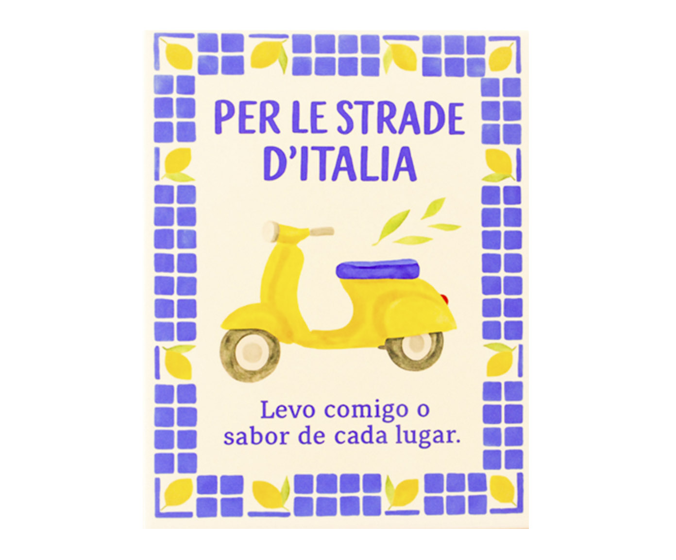 Azulejo Decorativo "Per Le Strade D'Italia" image number 0