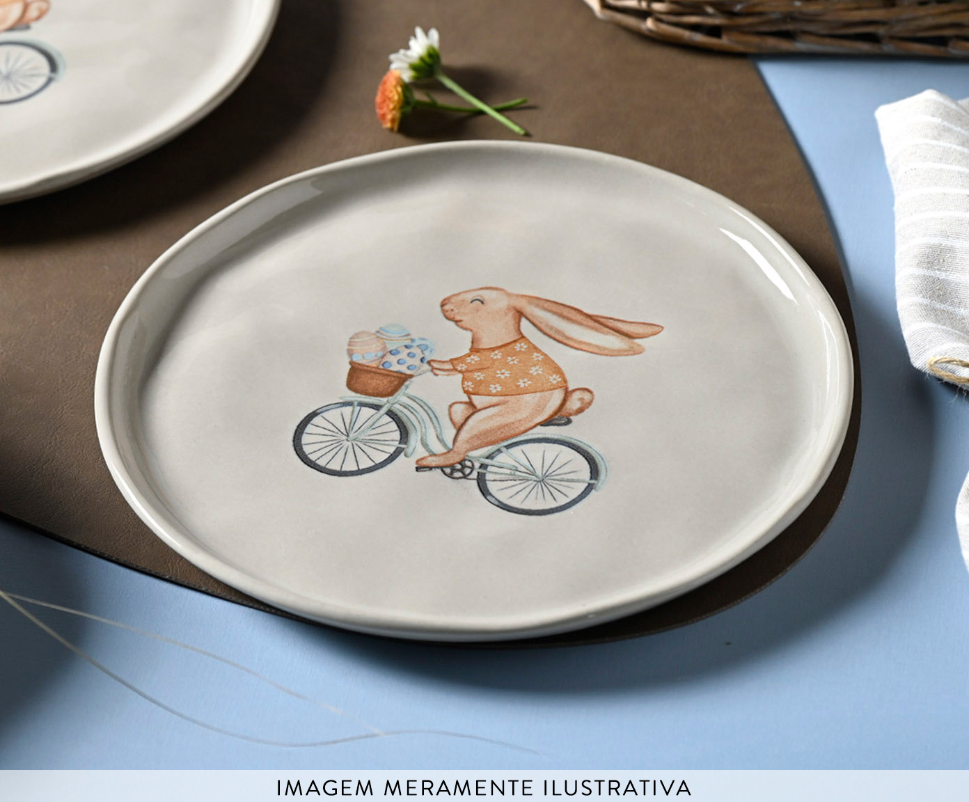 Jogo de Pratos para Sobremesa Bio Sweet Road image number 3