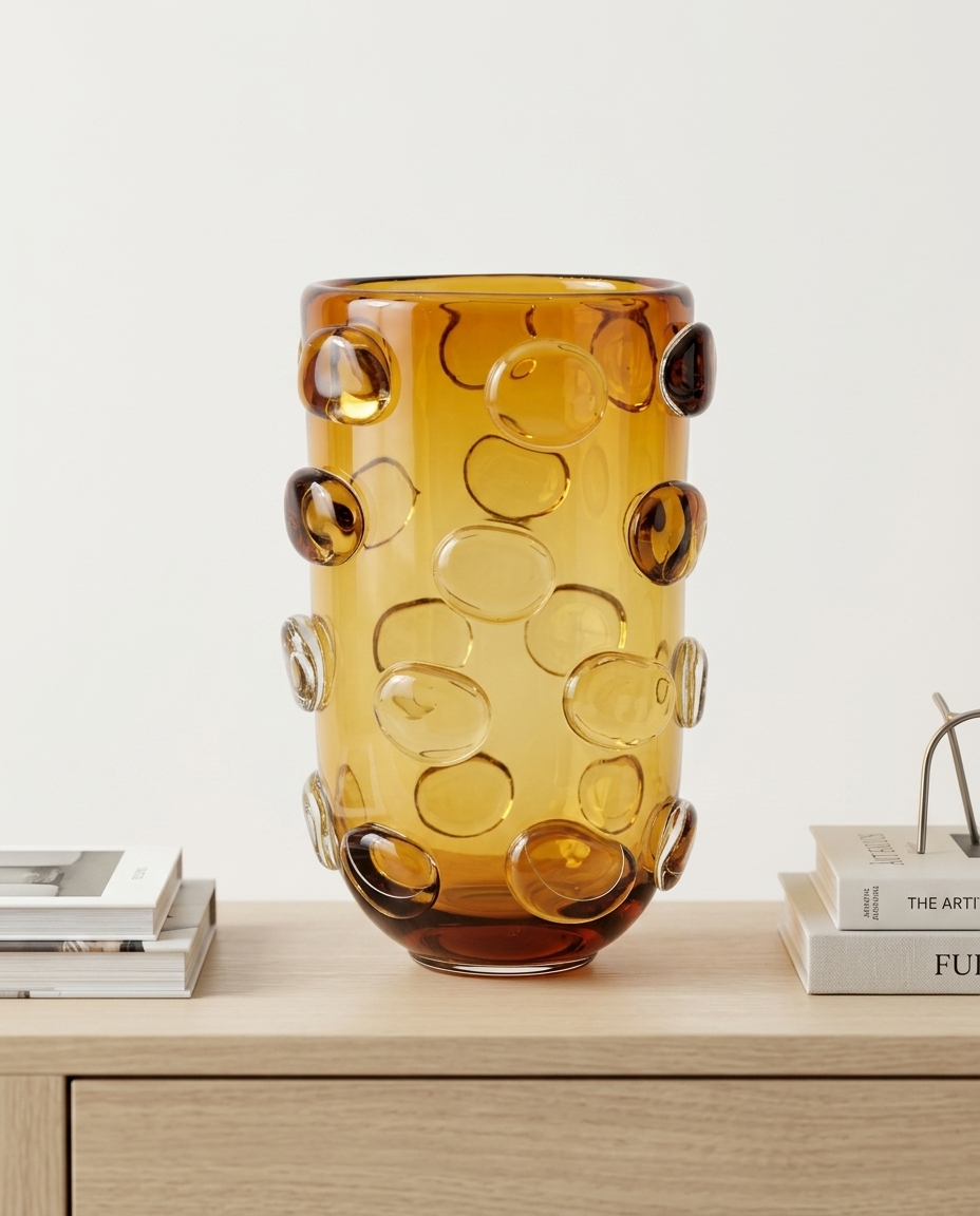 Vaso Longo Bolinhas &Acirc;mbar image number 2