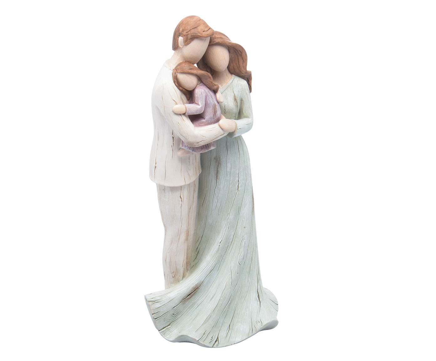 Figura Decorativa Fam&iacute;lia em Resina II image number 2