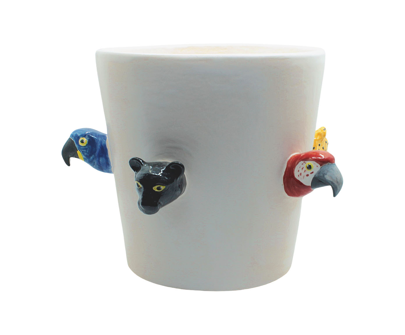 Vaso Fauna Brasileira Mashimelow White image number 0