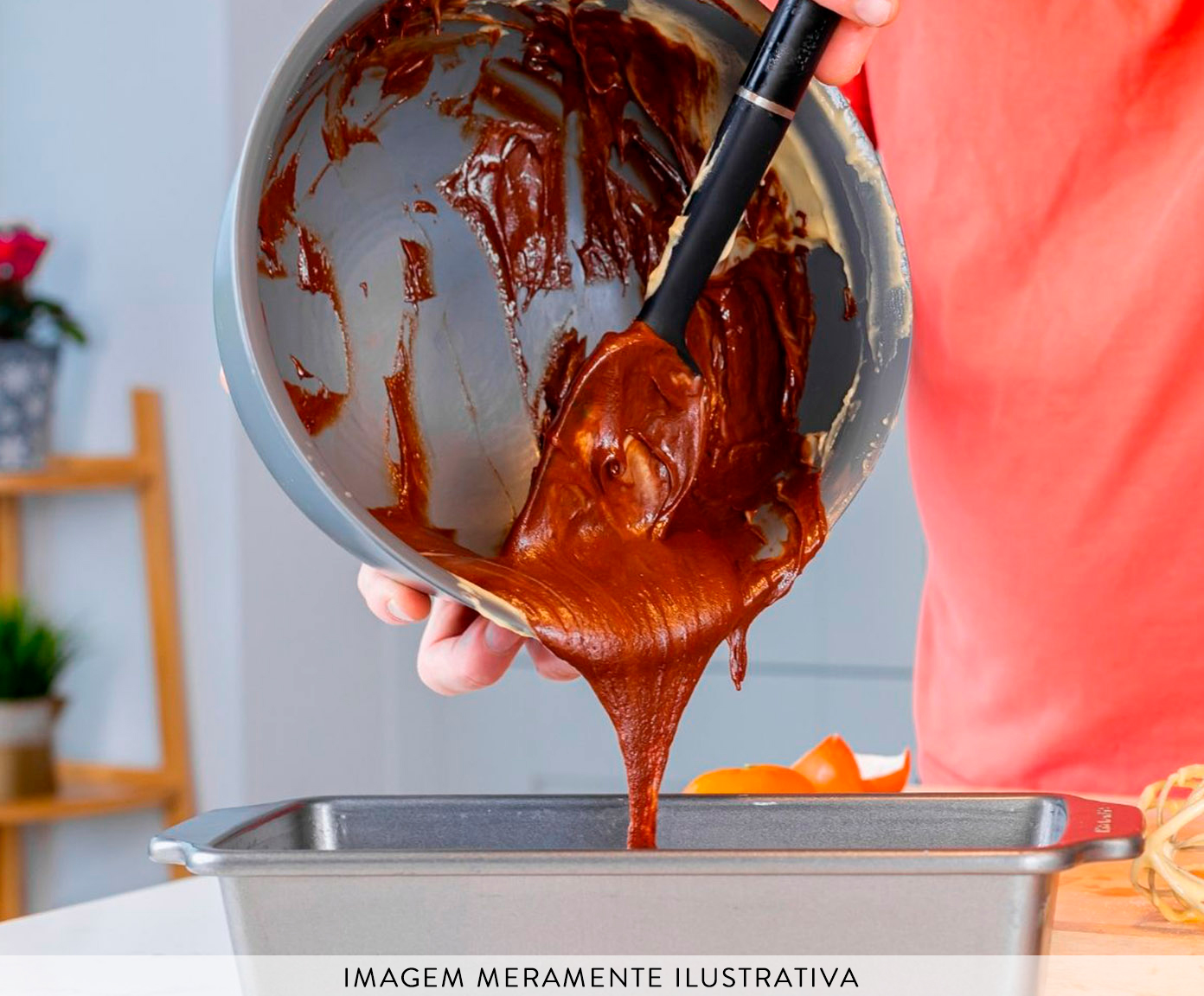 Esp&aacute;tula Cl&aacute;ssica em Silicone Kitchenaid Preta image number 3