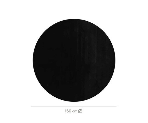 Tapete Rabbit Fur Preto image number 1