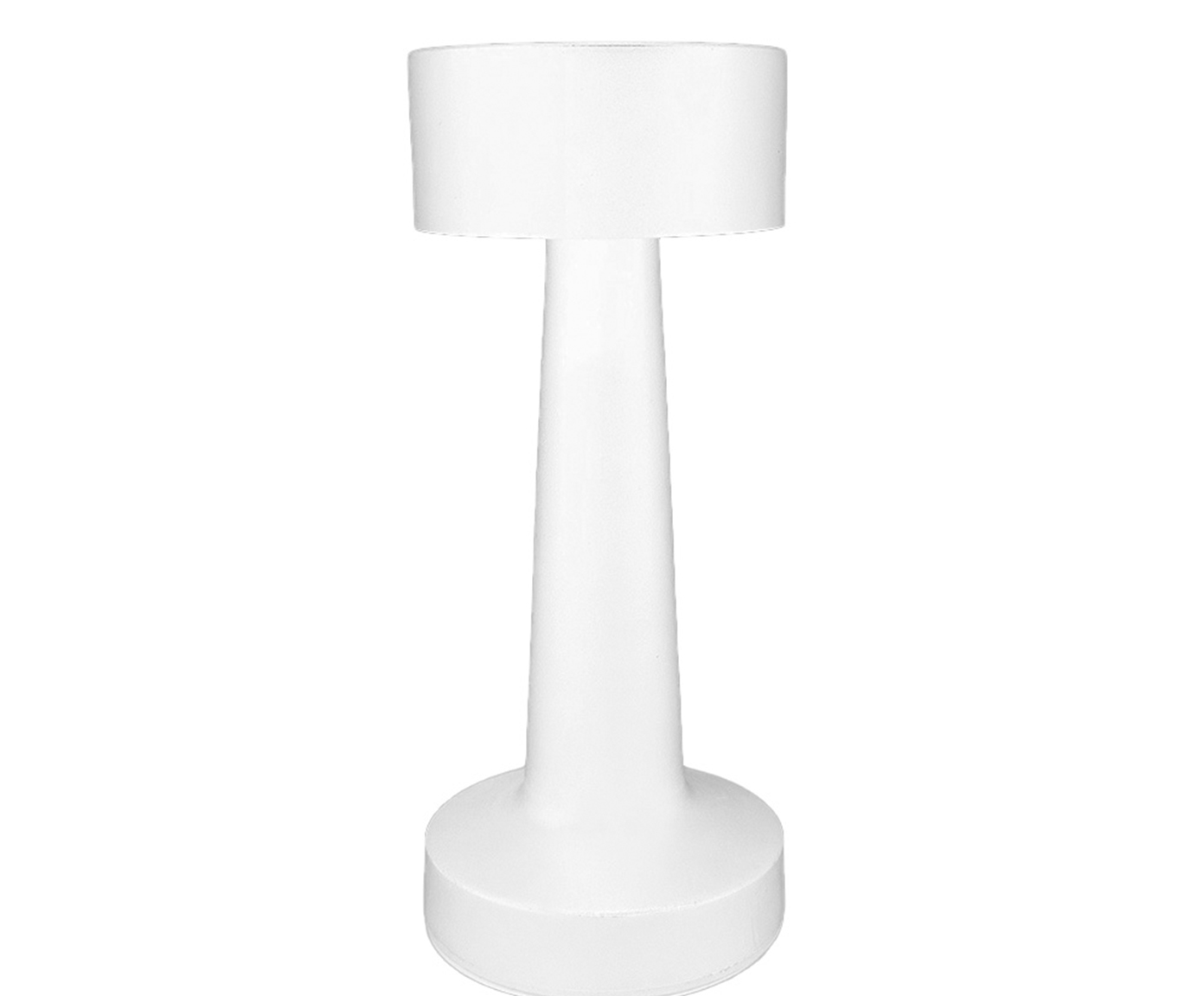Lumin&aacute;ria de Mesa LED Baeki Branco image number 0