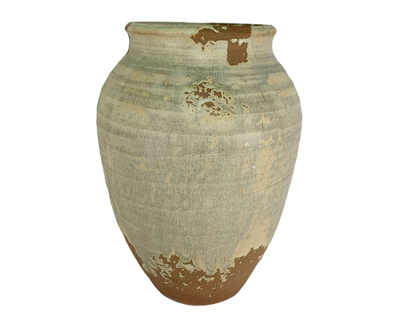 Vaso em Cer&acirc;mica Gorney I Bege e Marrom image number 0