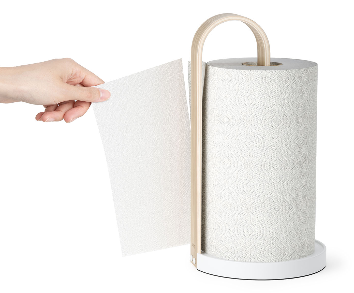 Porta-Papel Toalha Bellwood Branco image number 4