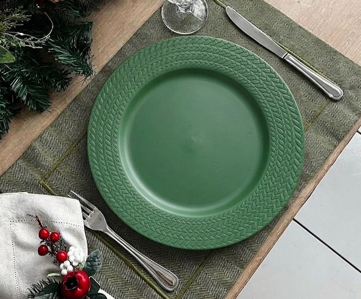 Sousplast Encanto Verde image number 1