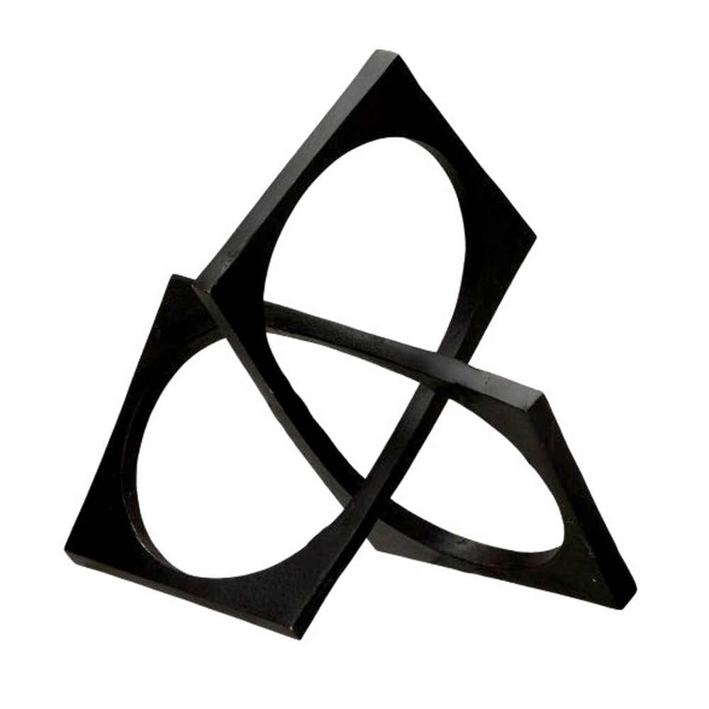 Escultura Decorativa Preto image number 0