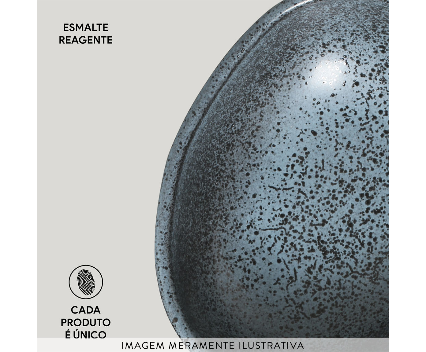 Jogo de Cumbucas Oval Org&acirc;nico Night Sky Azul image number 4