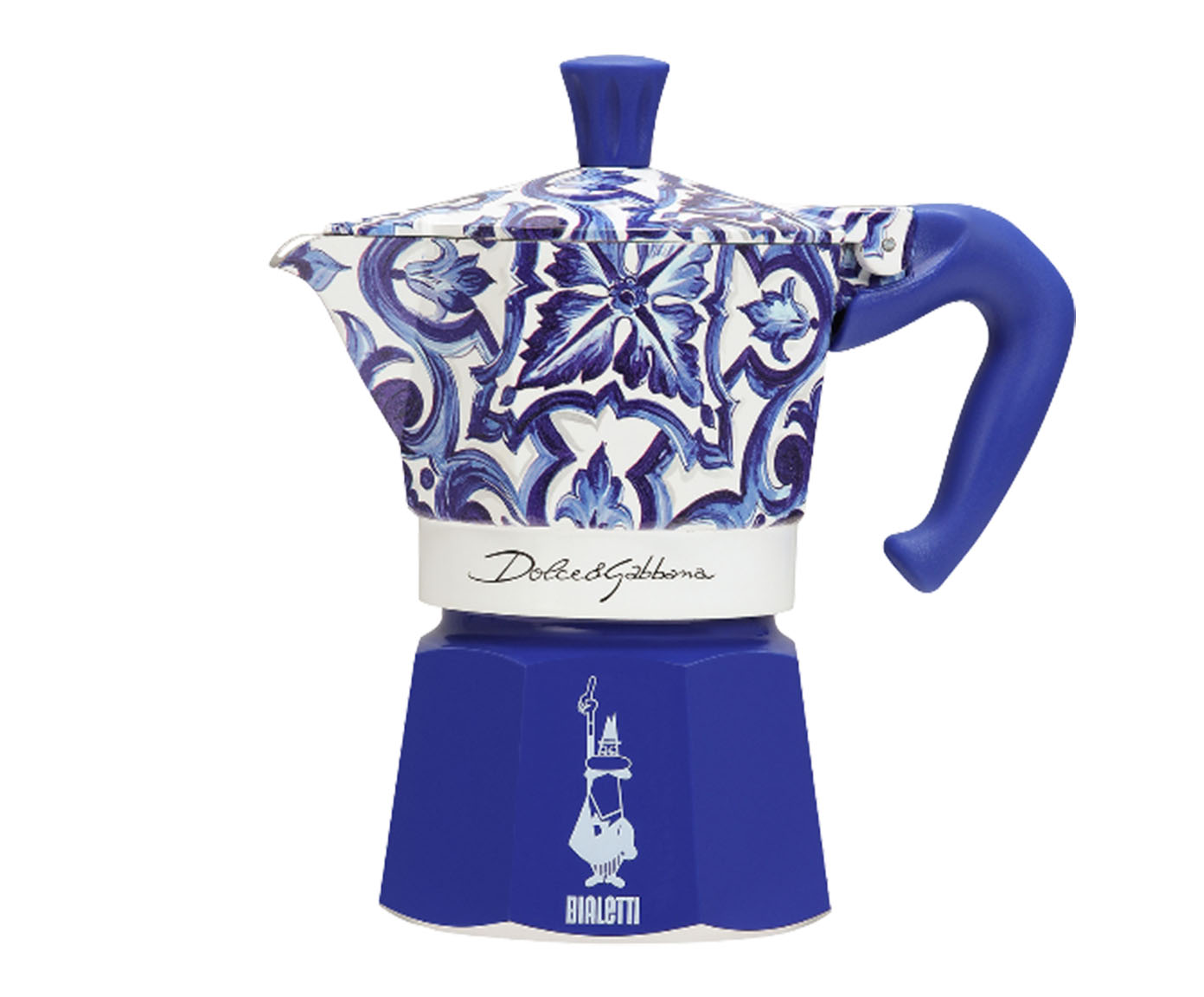 Cafeteira Moka Express D&G Blu image number 0