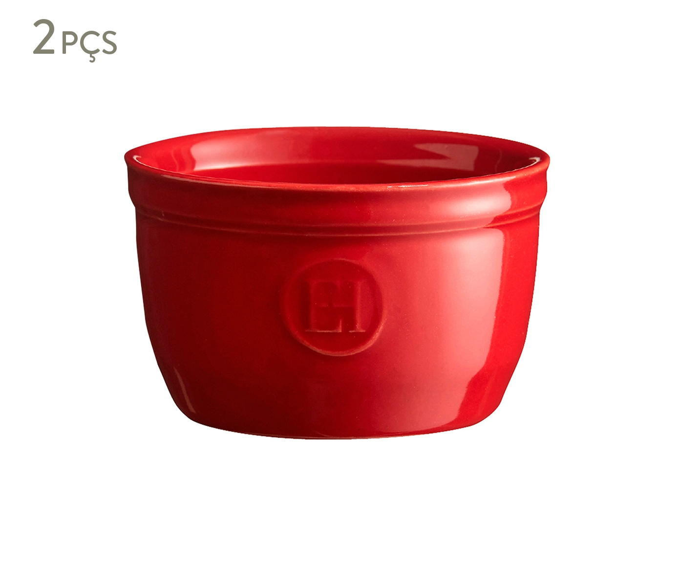 Jogo de Ramequins Emily Henry Vermelho - image 0