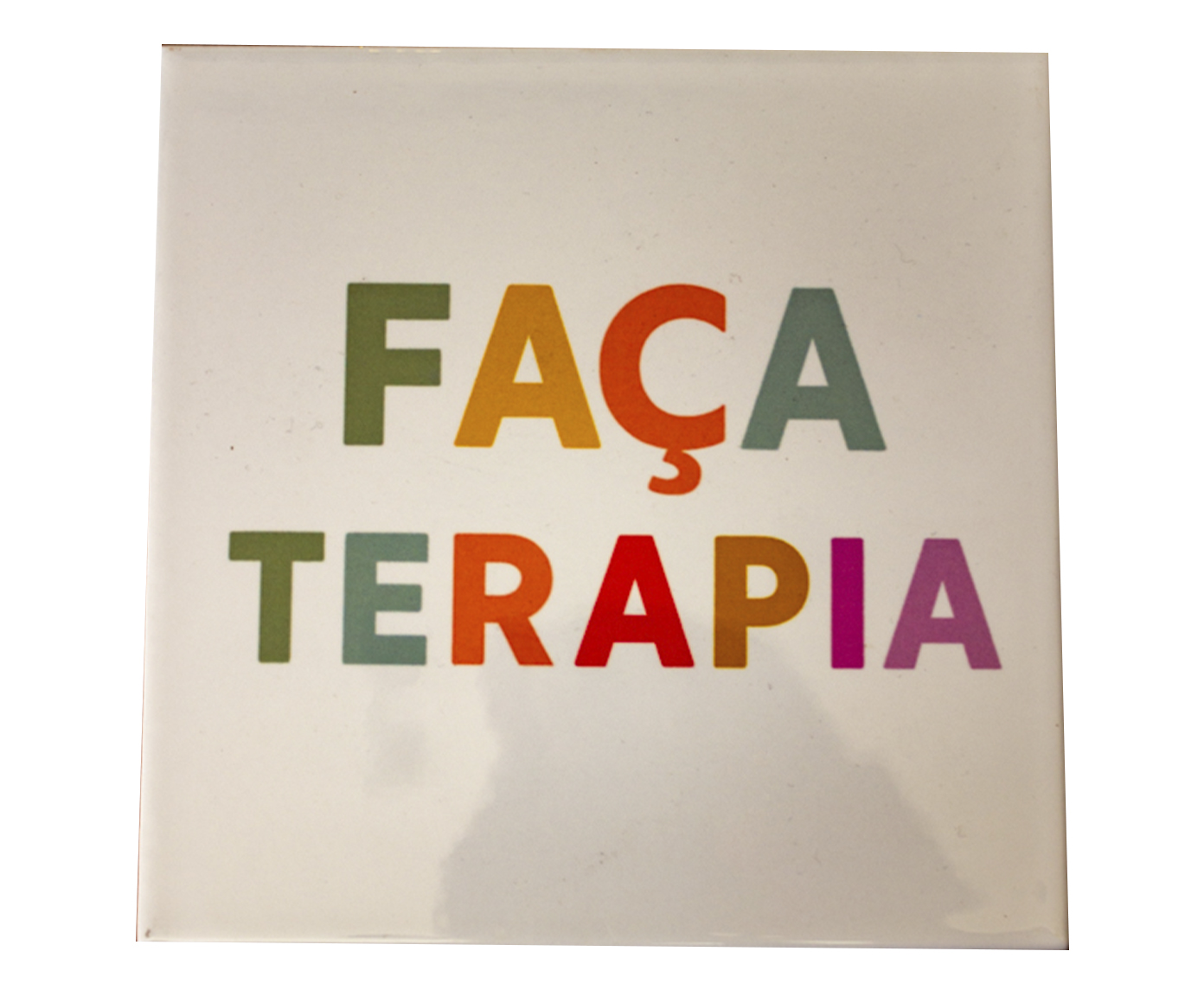Azulejo Decorativo "Fa&ccedil;a Terapia" image number 0
