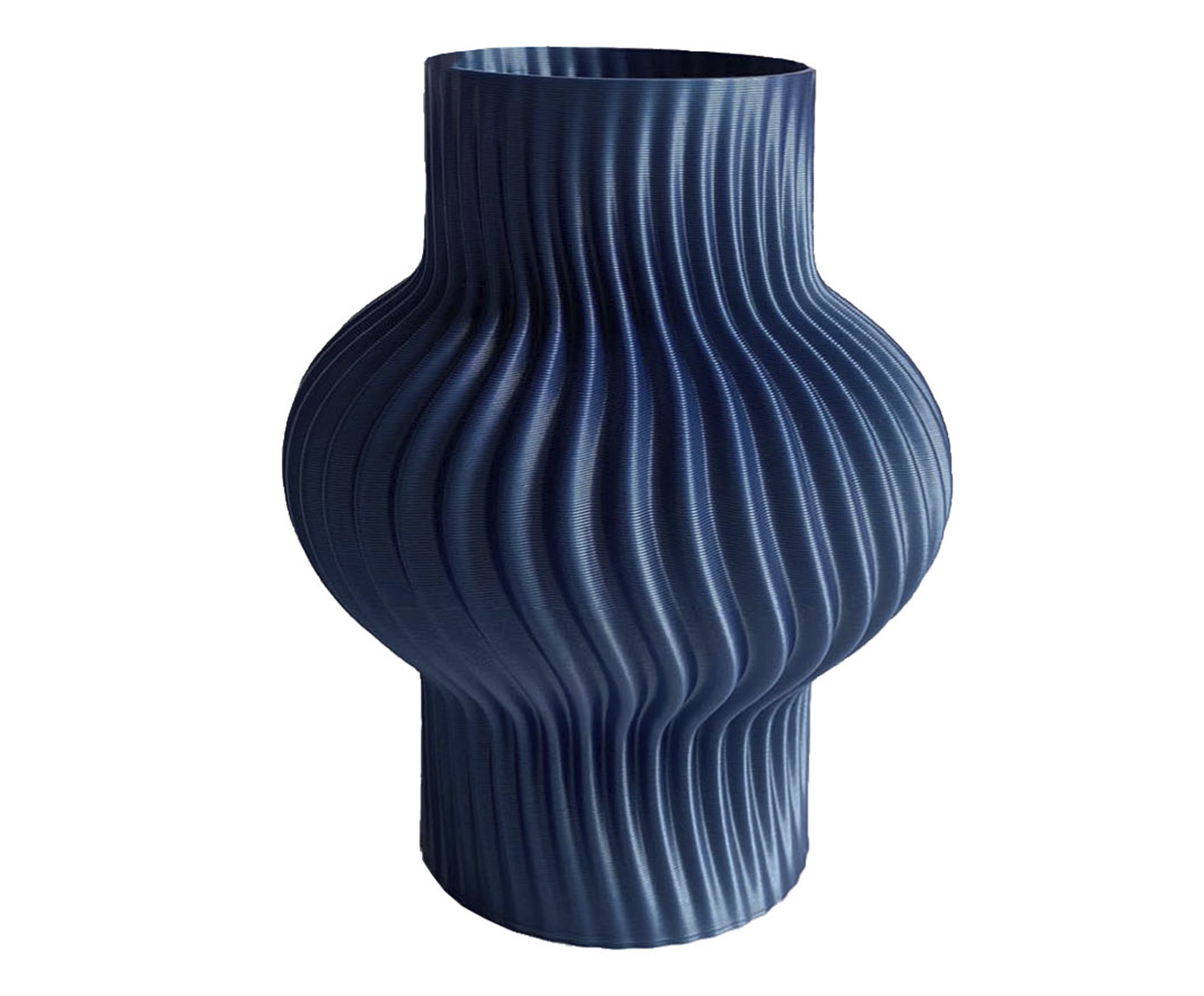 Mini Vaso Onda 1 Azul image number 0