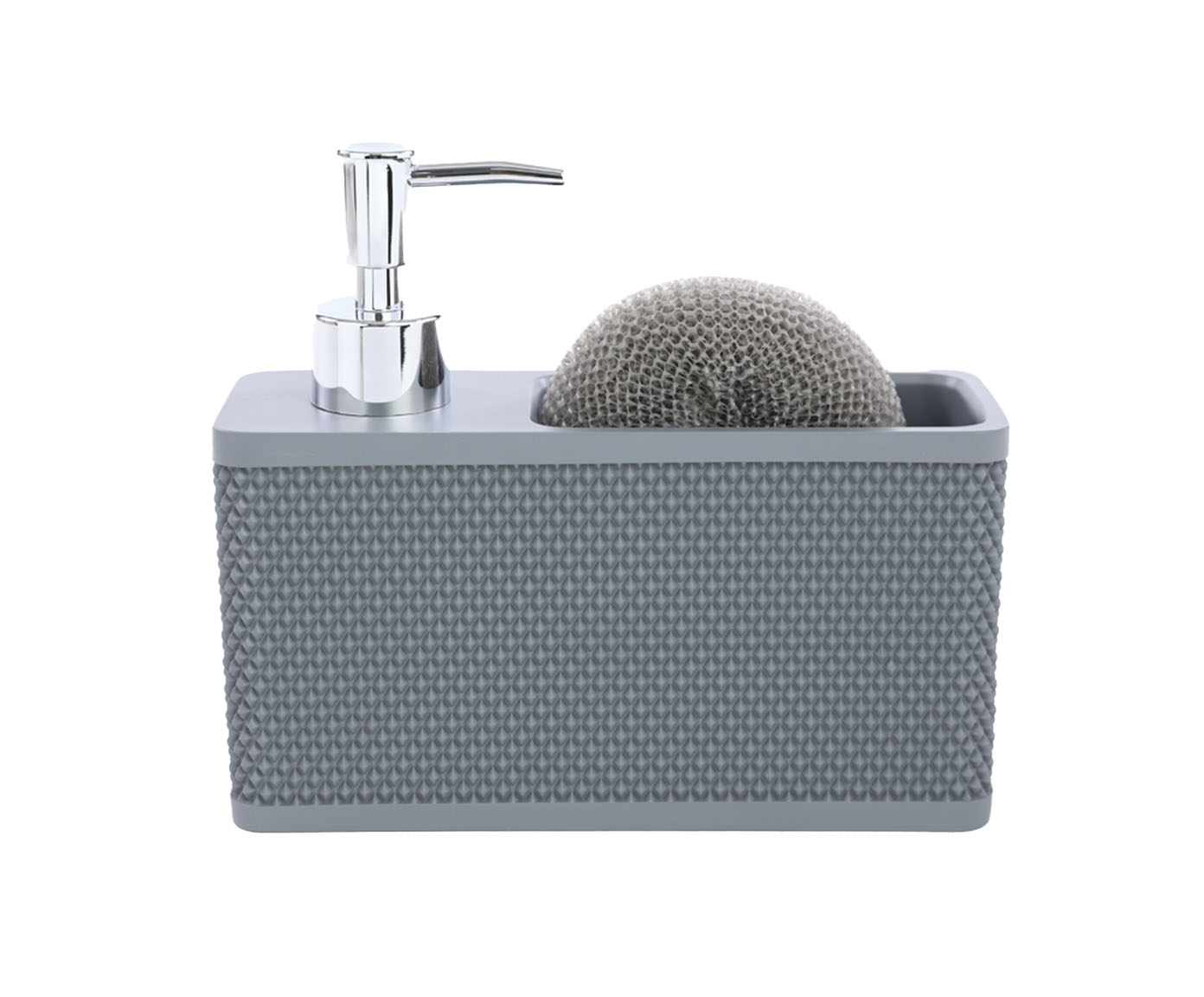 Dispenser de Sabonete Luzzy Cinza - image 0