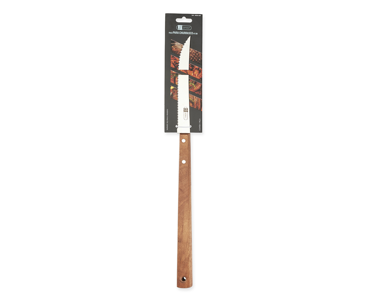 Faca para Churrasco em Inox Cil&iacute;cia - image 1