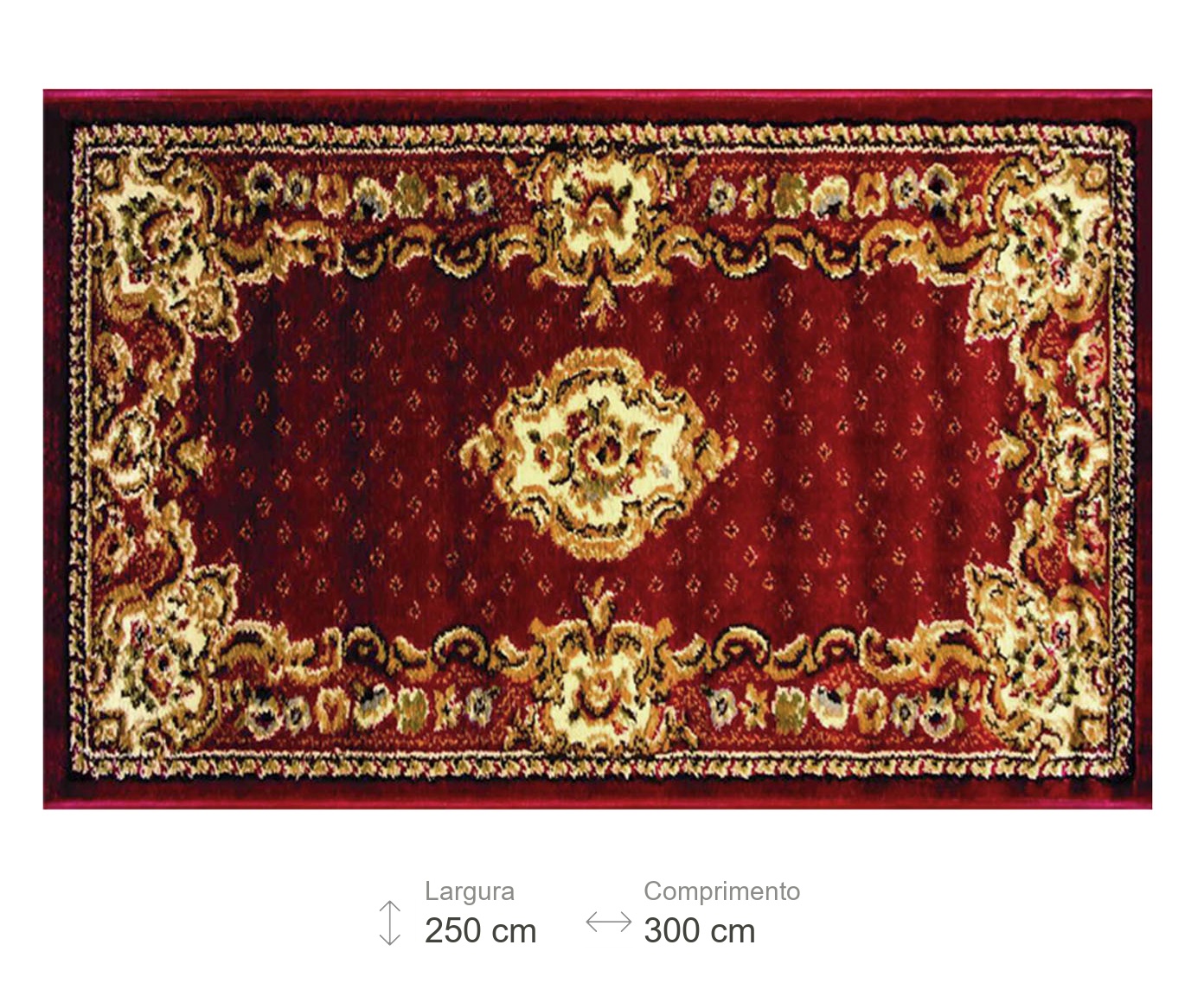 Tapete Turco Royalt Red image number 2