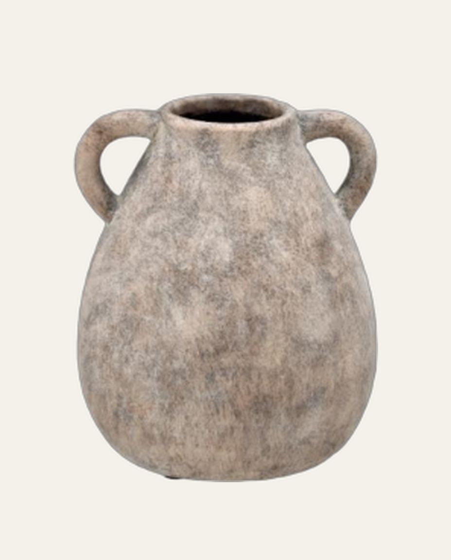 Vaso Decorativo Lymoria Cinza e Marrom image number 1