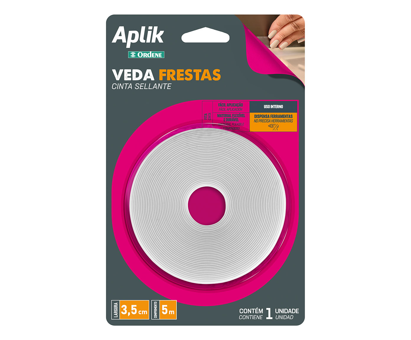 Veda-Frestas Bl&aacute;sio - Branco - image 1