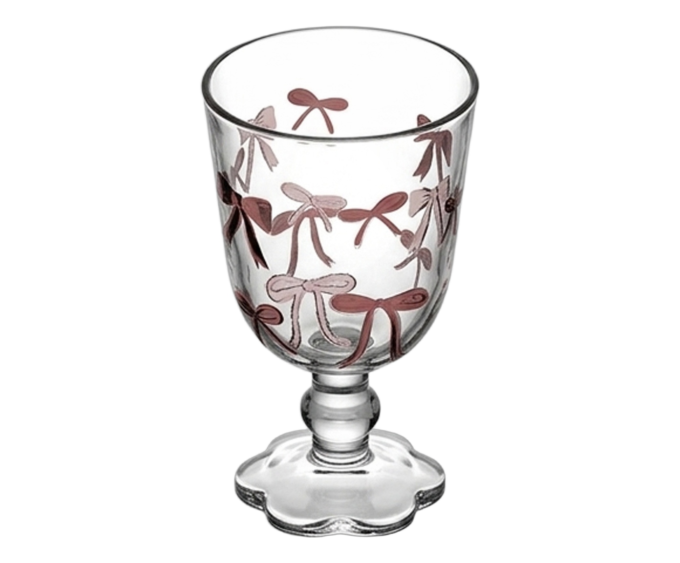 Jogo de Ta&ccedil;as em Cristal Ecol&oacute;gico Belle Ros&eacute; Vintage image number 1