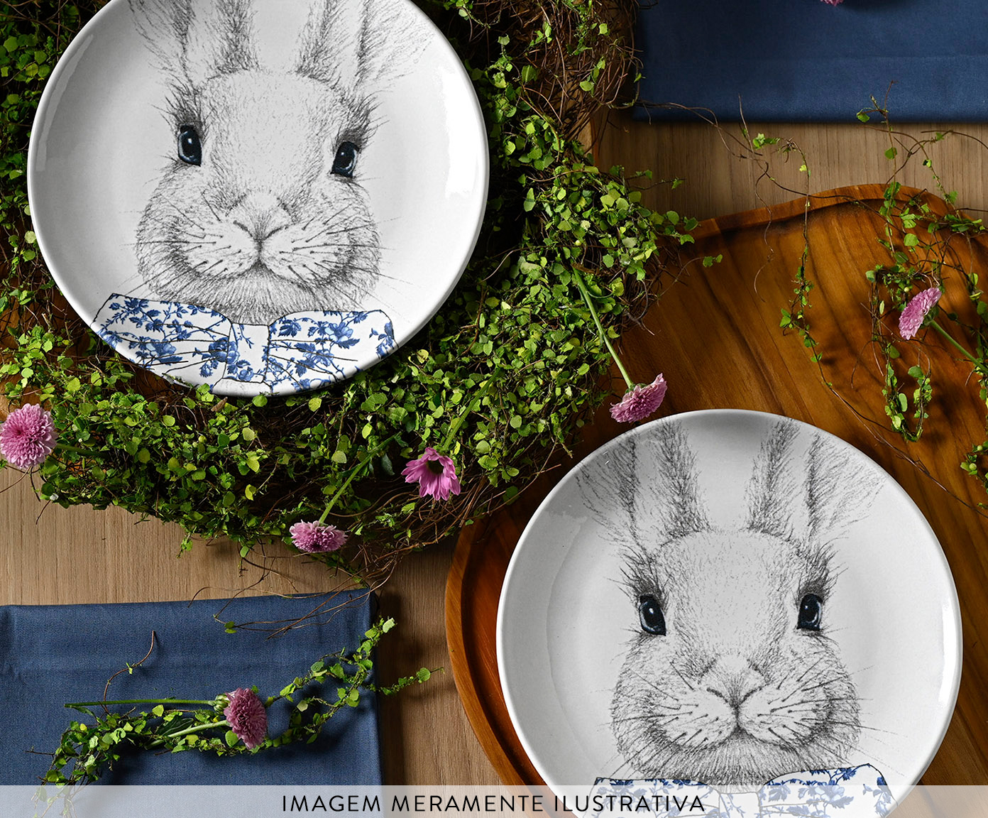 Jogo de Pratos para Sobremesa Coup Stoneware Toile image number 3