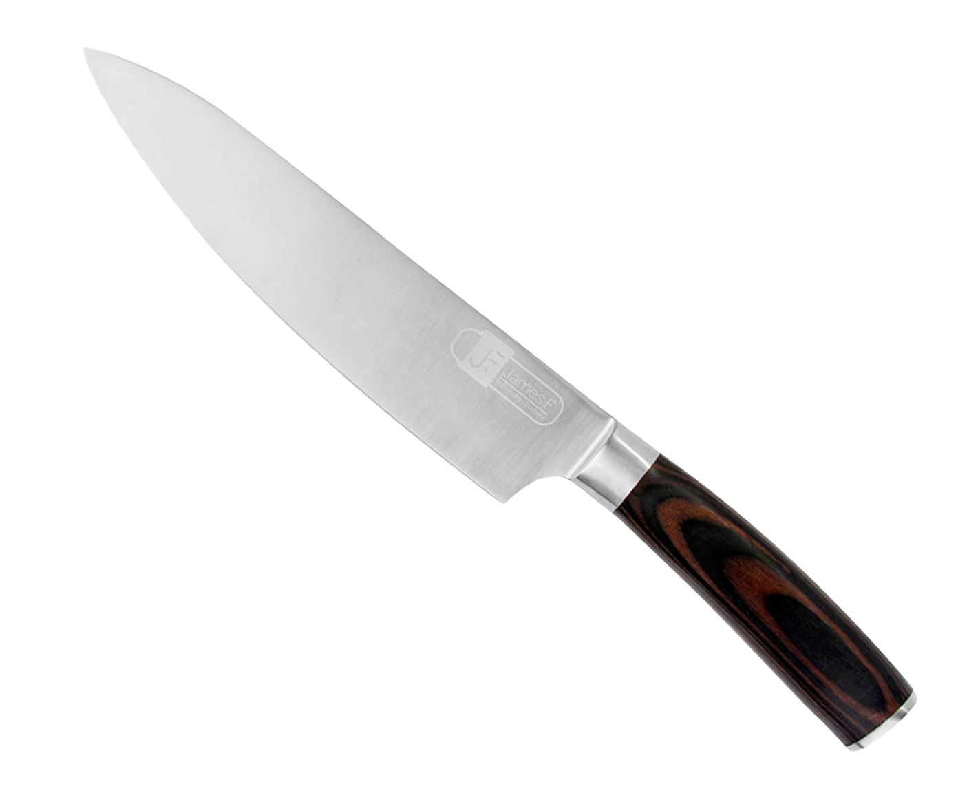 Faca do Chef em Inox Semira - Preta - image 0