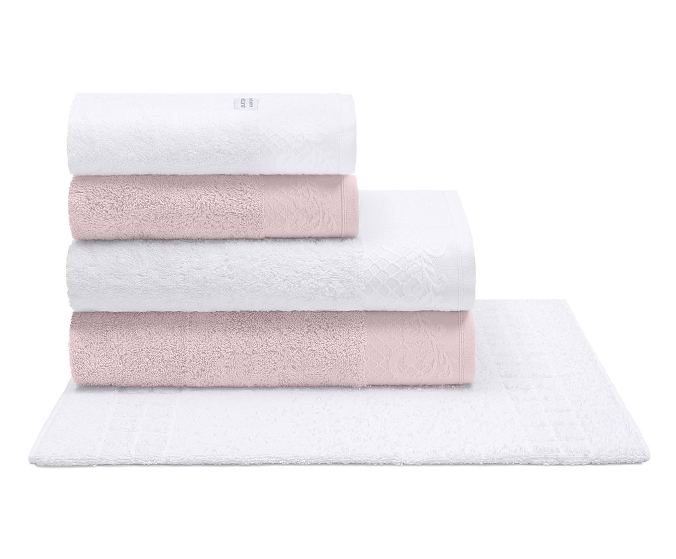 Jogo de Toalhas Darling Rosa 500G/M&sup2; - image 0