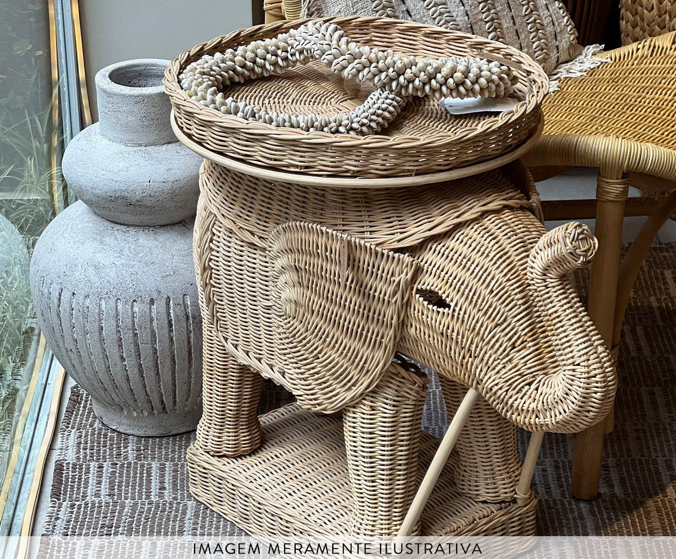 Colar Decorativo Conchas Kallal image number 4
