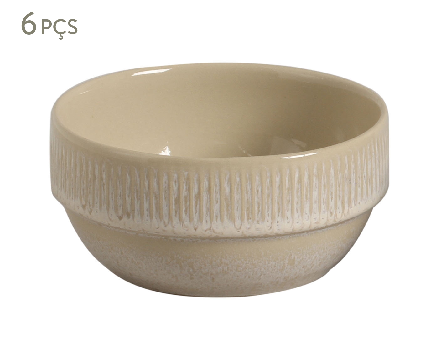 Jogo de Bowls Empilh&aacute;veis Linhas Latte - image 0