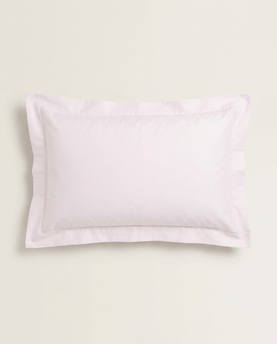 Fronha Gran Percalle Classic com Abas Rosa - image 0