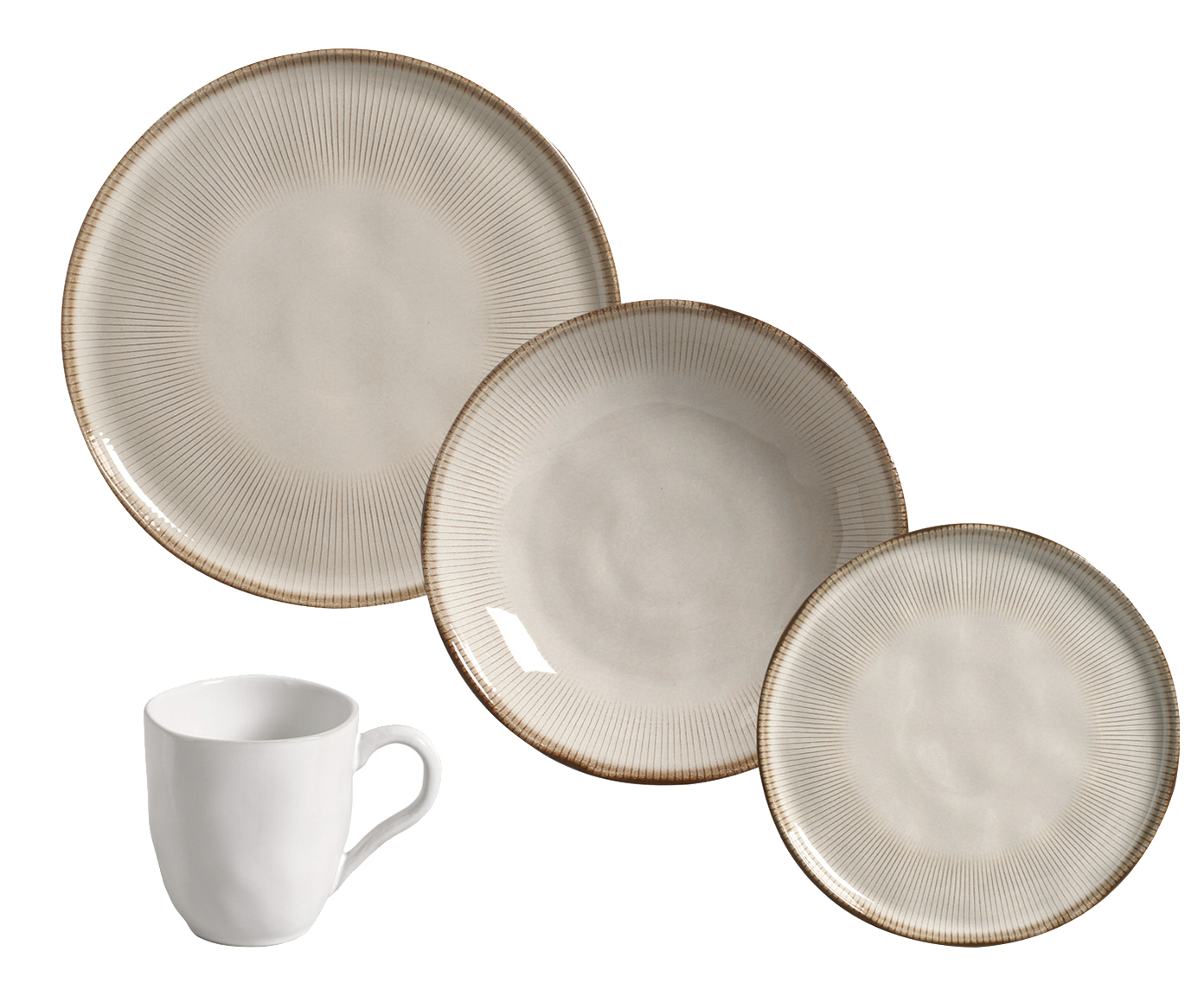 Aparelho de Jantar em Stoneware Raio - image 0
