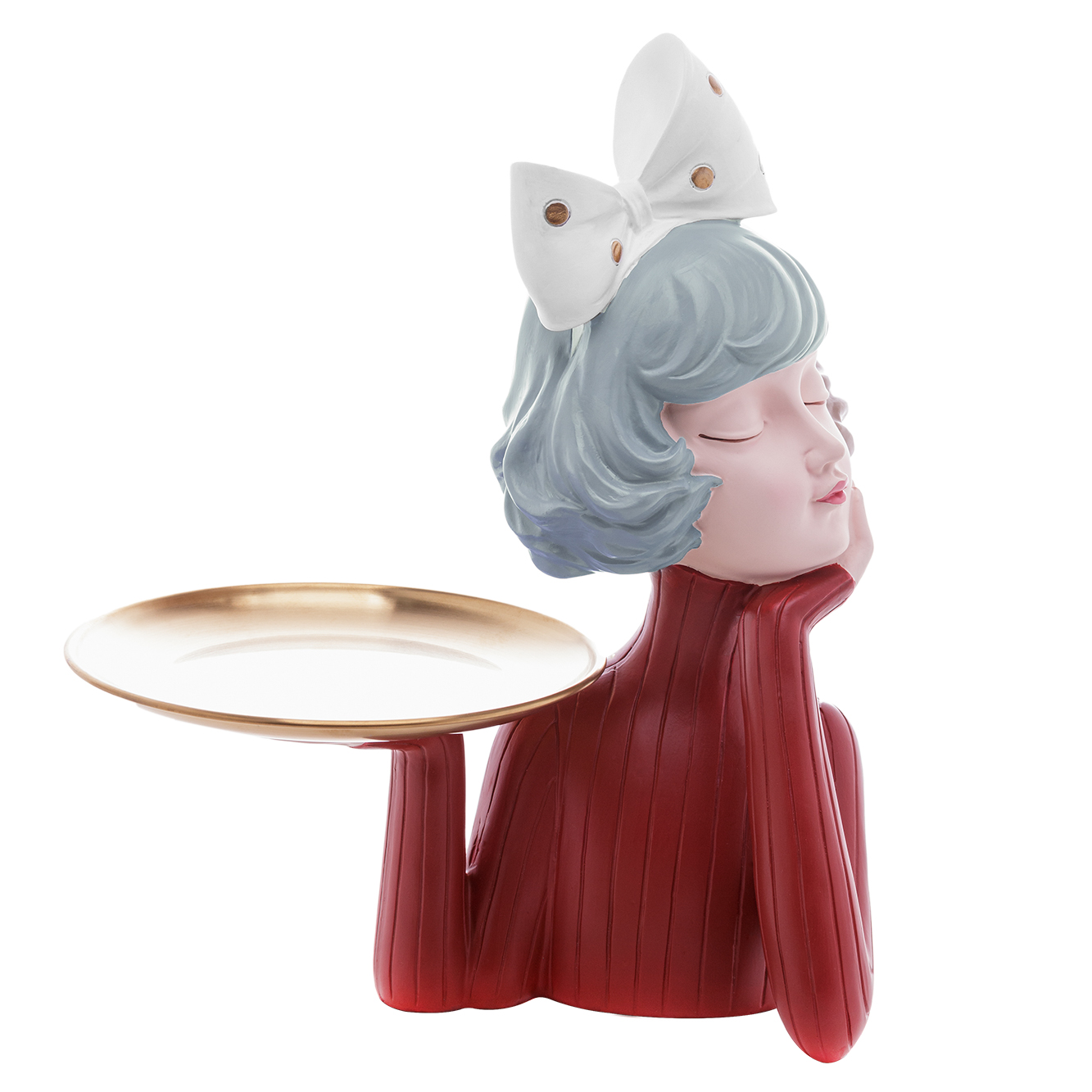 Adorno Boneca com Bandeja image number 1