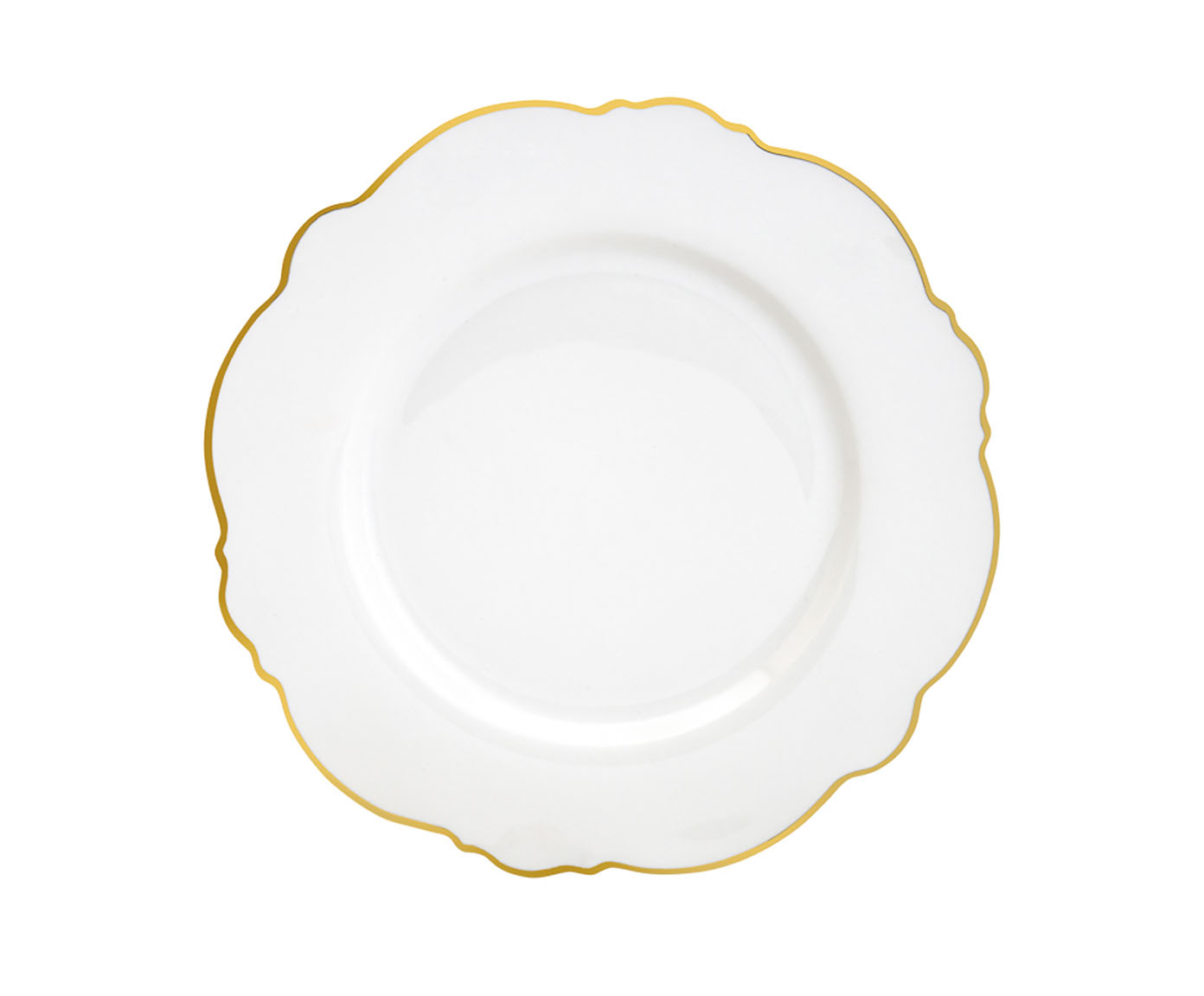 Aparelho de Jantar em Porcelana com Fio Dourado Maldivas image number 3