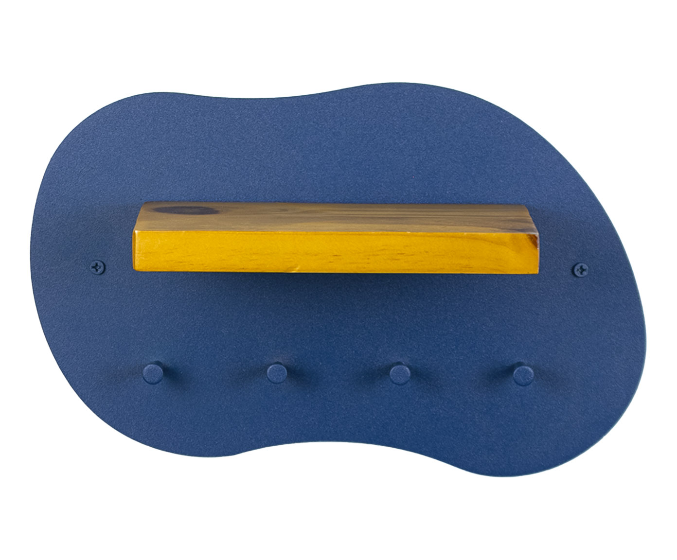 Porta-chaves de Parede Org&acirc;nico Moema Azul - image 0