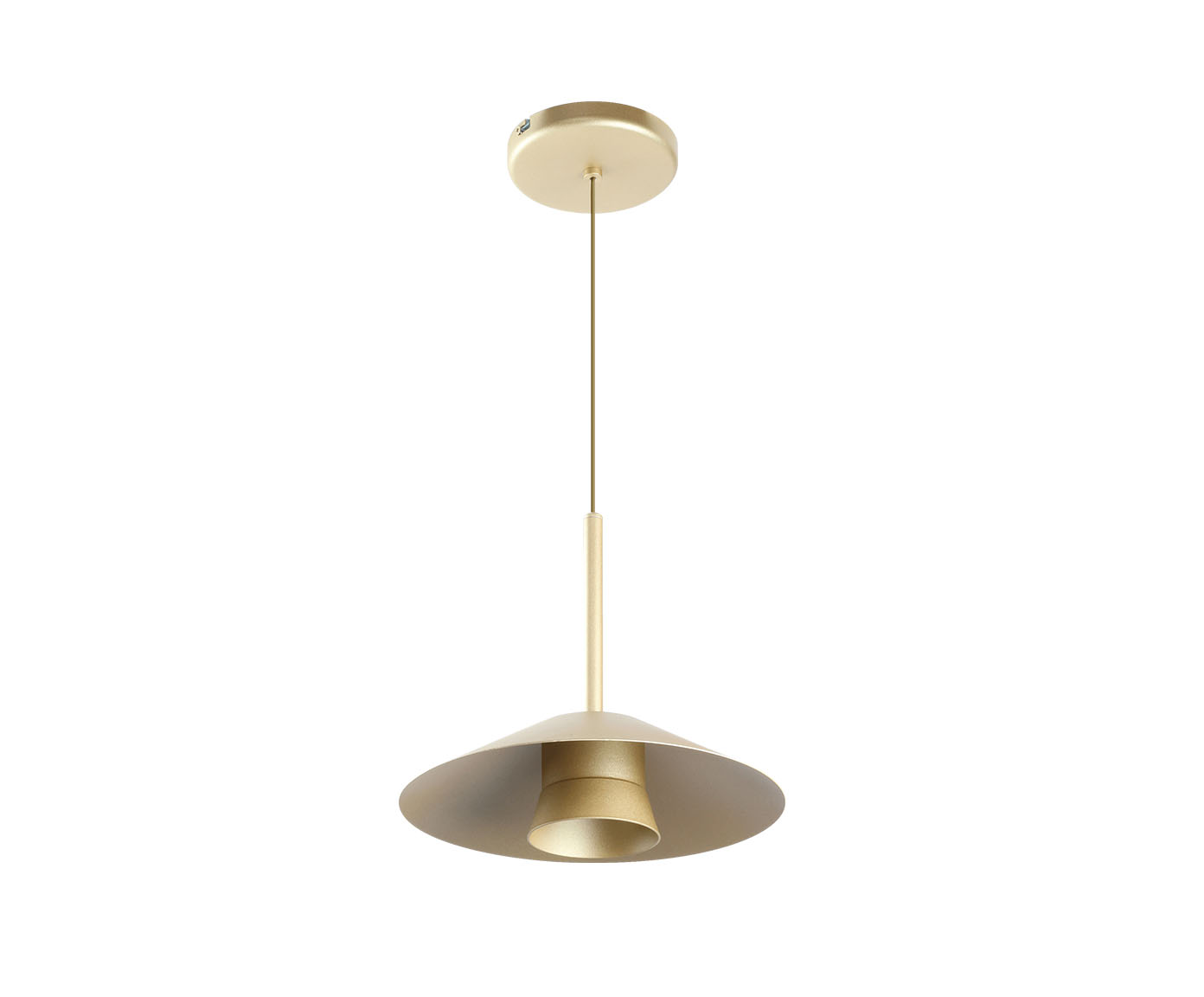 Pendente Llio Bivolt - Champagne image number 0