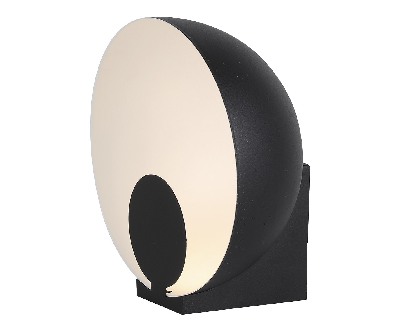 Abajur Gong Preto Bivolt image number 0