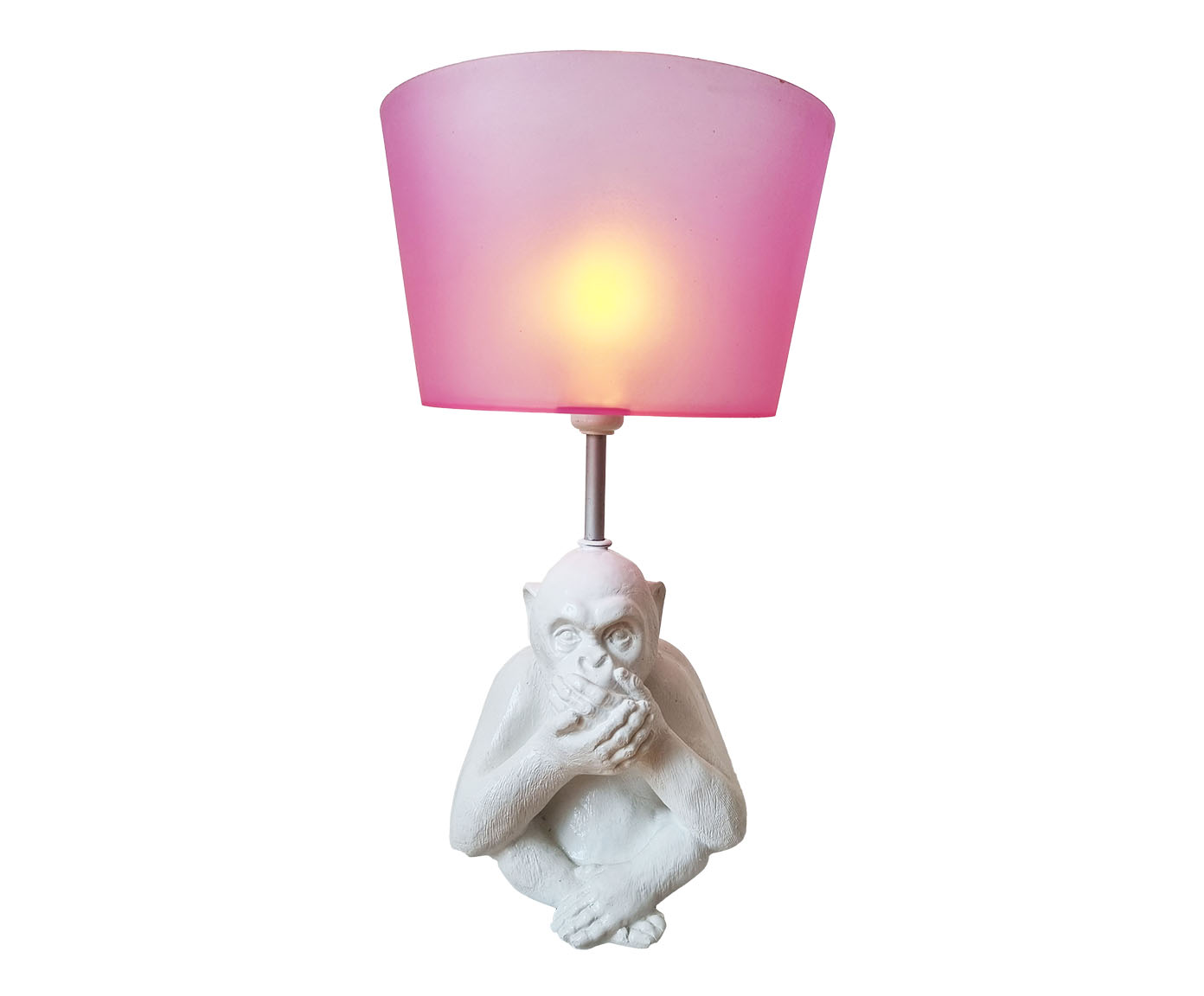 C&uacute;pula Pantalha Polim&eacute;rica Rosa - image 1